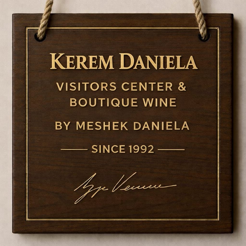 כרם דניאלה - Visitors Center & Boutique Wine, Since 1992